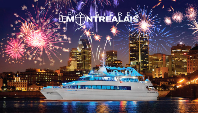 Coupon Rabais: 99$ pour une croisière feux d’artifice avec cocktail
