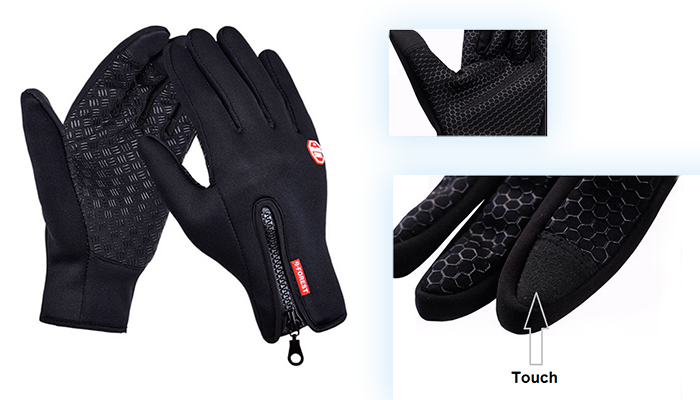 Gants D'hiver Pour Homme - 34,4 °C - Imperméables Et Coupe